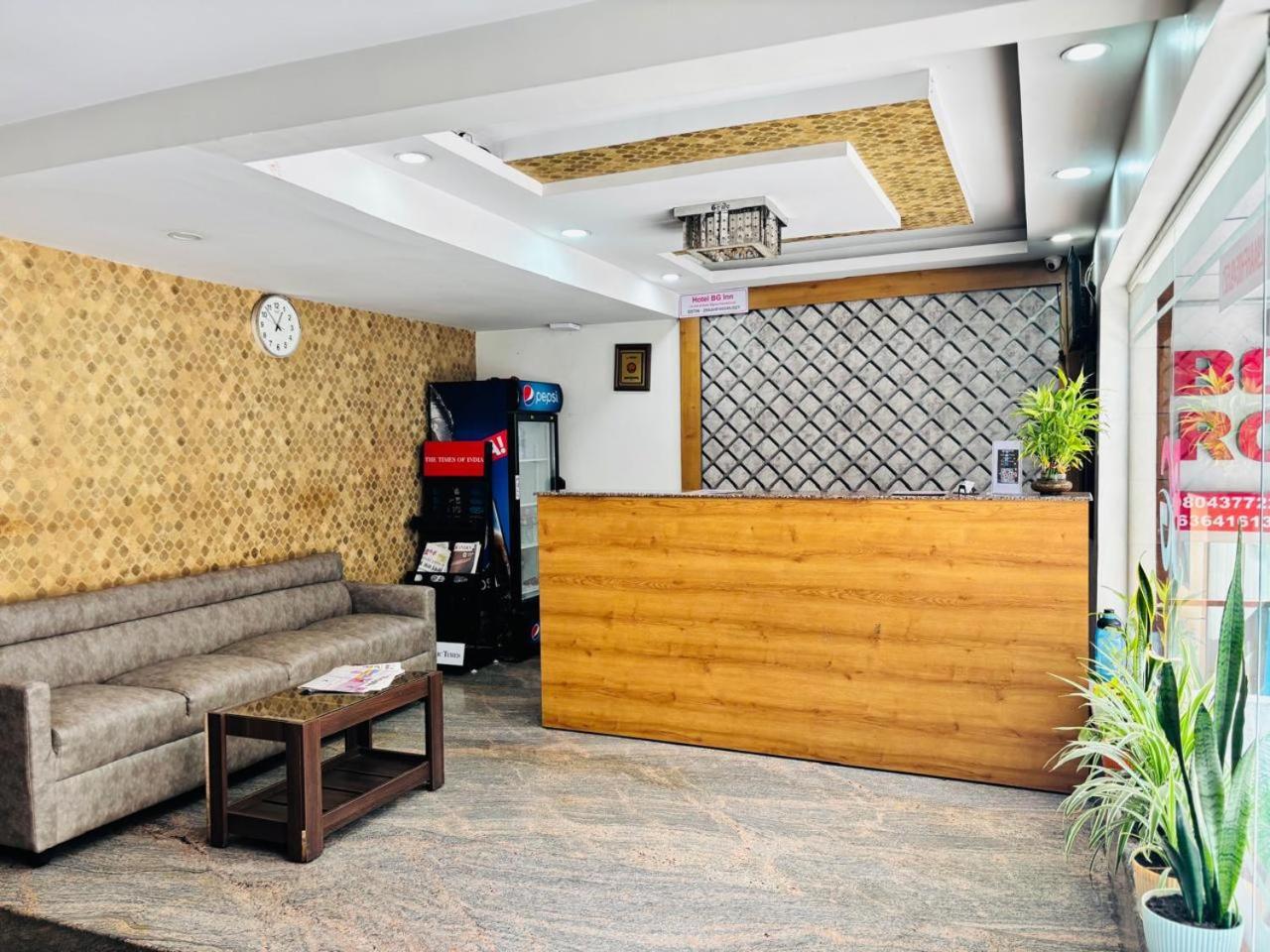 Hotel Bg Inn Bangalore Eksteriør bilde